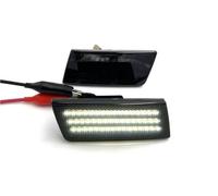 DZSYINGLONGSM Wing Mirror Indicator 2Pcs LED Side Marker Light Turn Signal Lamps Parking Lamp For Chrysler 300 2005-2010 Car Accessories Mirror Indicator Light(Clear White A)