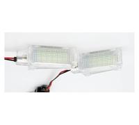 DZSYINGLONGSM Wing Mirror Indicator 2pcs Xenon White LED Courtesy Under Door Footwell Light Trunk Lamp For Skoda For Octavia For Superb Mirror Indicator Light