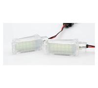 DZSYINGLONGSM Wing Mirror Indicator 2pcs Xenon White LED Courtesy Under Door Footwell Light Trunk Lamp For A4 For A6 Mirror Indicator Light