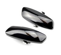 DZSYINGLONGSM Wing Mirror Indicator 2X LED Car Dynamic Turn Signal Light Side Marker Lamp Blinker Amber For Citroen C4 For Picasso C3 C5 For DS4 Mirror Indicator Light(Smoky black)