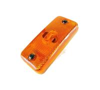 DZSYINGLONGSM Wing Mirror Indicator Car Led Turn Signal Lamp Orange Side Marker Light Truck Trailer Exterior Cover Without Lamp For Iveco 500308514 Mirror Indicator Light