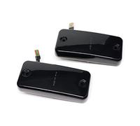 DZSYINGLONGSM Wing Mirror Indicator Lamp 2Pcs For VOLVO FE 2006 LED Side Light Indicator Marker Lamp Car Facelift(Black Normal)