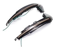 DZSYINGLONGSM Wing Mirror Indicator Lamp Car Led For A1 8X 2011 2012 2013 2014 2015 2016 2017 LED Dynamic Turn Signal Light Side Wing Rearview Mirror Indicator Lamp(ClearBlue And Yellow)