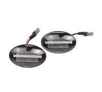 DZSYINGLONGSM Wing Mirror Indicator Lamp Dynamic Blinkers LED Turn Signal Mirrors Side Marker Lamp Car Lights For For Fiesta III IV MK3 MK4 KA For Mondeo(Crystal Type)