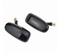 DZSYINGLONGSM Wing Mirror Indicator Lamp Pair Flowing Led Car Side Marker Turn Signal Light Sequential Blinker Lamp For Mercedes For Benz W202 W210 W208 R170 W124 For Vito W638(Smoked Black)