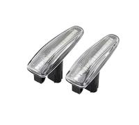 DZSYINGLONGSM Wing Mirror Indicator LED Dynamic Turn Signal Side Marker Sequential Light For Outlander For Sport RVR For ASX For Mirage 2014+ Mirror Indicator Light(Crystal)