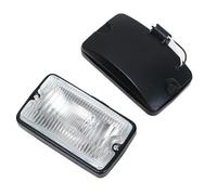 DZSYOHFS Fog Light Lamp Car Front Fog Light DRL LED Driving Lamp Spotlight Spotlamp For PEUGEOT For 205 GTI CTI 106 306 Mi16 H3(Clear-2pcs)