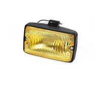 DZSYOHFS Fog Light Lamp Car Front Fog Light DRL LED Driving Lamp Spotlight Spotlamp For PEUGEOT For 205 GTI CTI 106 306 Mi16 H3(Yellow-1pcs)