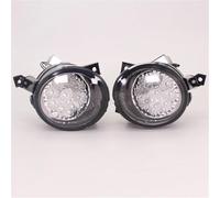 DZSYOHFS Fog Light Lamp Car-styling Front 9 LED Fog Lamp Light + Grille Cover +Wire For VW For Caddy 2004 2005 2006 2007 2008 2009 2010(Pair led light)
