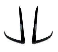 DZSYOHFS Front Bumper Lip 2020 To Up For Tesla For Model Y Front Bumper Spoiler Fog Lamp Hoods Trim Cover Air Knife Splitter Body Kit Tuning By Glossy Black Car Front Spoilers(Gloss black)