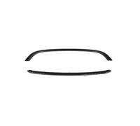 DZSYOHFS Front Bumper Lip Car Front Bumper For Mini For Cooper R55 R56 R57 2007-2015 Honeycomb Grille Mesh Outer Trim Strip ABS Tuning 51132751040 51112751624 Car Front Spoilers(Black 1 Set)