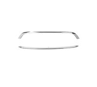 DZSYOHFS Front Bumper Lip Car Front Bumper For Mini For Cooper R55 R56 R57 2007-2015 Honeycomb Grille Mesh Outer Trim Strip ABS Tuning 51132751040 51112751624 Car Front Spoilers(Chrome 1 Set)
