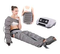 DZTBX 6 Cavity Lymphatic Drainage Massager, Electric Air Compression for Circulation, Arm Leg Waist Wraps, Foot Ankles Calf Massage Machine for Pain Relief