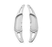 DZWDY Car Paddle Shifter Compatible with Benz for AMG A35 A45 A45S CLA45S CLA35 2016-2022 Steering Wheel Shift Extension Shift Paddle Extensions(Silver)