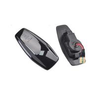 DZWDY Car Side Mirror Turn Light Compatible With Hyundai For Getz 2002 2003 2004 2005 2006 2007 2008 2009 Side Marker Turn Signal Light Flowing Blinker Lamp(For Dynamic Smoked Black)