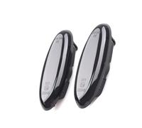 DZWDY Car Side Mirror Turn Light Compatible With Mazda For B2500 Pickup Truck 1998 1999 2000 2001 Side Marker Turn Signal Lamp Indicator Lights B33P51120A(For Dynamic Smoked Black)