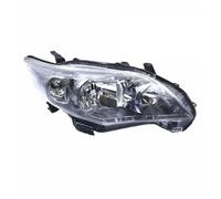 DZWDY Front Headlight Compatible With For Corolla E140 E150 For Altis 2010-2013 Car Headlights Assembly Fog Light Corner Side Lamp Accessories Headlamps(Black,Right)