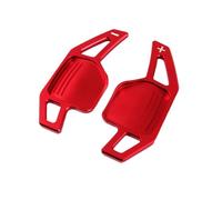 DZWDY Shift Paddle Extensions Compatible with A3 S3 8P Q5 8R Q7 A6 C6 R8 for Sline 2005 2006 2007 2008 2009 2010 2011 Car Steering Wheel Shift Paddle Extension(Red)