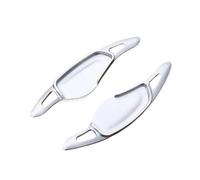 DZWDY Shift Paddle Extensions Compatible with BMW for 2series Coupe G42 2023 X5M 20 X6M 2020 Auto Steering Wheel Rear Paddle Car Shift Equipment Semi Automatic(Silver)