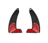 DZWDY Shift Paddle Extensions Compatible with Jeep for Cherokee KL for Grand for Overland 2015 Car Steering Wheel Paddle Shifter Extension Gear Sticker Accessories(Black)