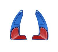 DZWDY Shift Paddle Extensions Compatible with Jeep for Cherokee KL for Grand for Overland 2015 Car Steering Wheel Paddle Shifter Extension Gear Sticker Accessories(Blue)