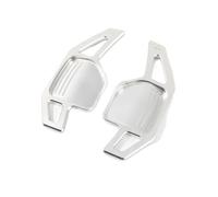 DZWDY Shift Paddle Extensions Compatible with TT TTS MK2 8J A5 S5 Coupe A4 B8 A3 8P S3 Q5 A8 R8 Car Steering Wheel Shift Paddle Extension Accessories Decorative(Silver)