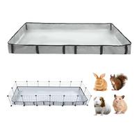 DZWLKJ Guinea Pig Cage Liner Tarp Bottom Waterproof and Washable Base Also for Rabbits, Bunny, Chinchesillas, Hedgehog, Ferrets and Other Small Animals(24x72 inches)