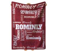 DZWSZ Personalised Name Blanket, Personalised Baby Blankets with Name, Custom Throw Blanket for Bed, Customized Soft Blanket for Kids Adults Gift for Mothers Fathers Day Birthday Anniversary Wedding