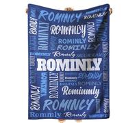 DZWSZ Personalised Name Blanket, Personalised Baby Blankets with Name, Custom Throw Blanket for Bed, Customized Soft Blanket for Kids Adults Gift for Mothers Fathers Day Birthday Anniversary Wedding