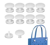 Dzxin Bogg Bag Replacement Buttons, 8pcs Replacement Rivets for Beach Bag Handle, Bogg Bag Accessories Button Bag Strap Button for Bogg Beach Bag Handles