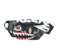 Dzxin Fanny Pack,Kids Bum Bag Bumbag Cartoon Hipsack Belt Bag Waist Bag Fanny Pack Fabric Nylon Money BeltCrossbody Chest Bag for Children Grils Boys Running Hiking Travel Sports (Camouflage)