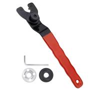 Dzxin Universal Angle Grinder Spanner, Universal Pin Spanner with Allen Key Fitting Part Inner Outer Flange Home Spanner Wrenches Repair Tool Applied to 4''5''6''7''9'' Angle Grinder Polisher