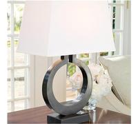DZYHFCO Bedside Lamp Luxury Table Lamp Villa Golden Dining Table Decoration Table Lamp Bedroom Bedside Light Table Lamp(B)