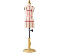 DZYHFCO Mannequin J-Manikins Small Dressmakers Dummy Female, Adjustable Height, Tailor Manikins Mini Doll Dress(43833)