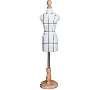 DZYHFCO Mannequin J-Manikins Small Tailor Dummy Female, Mini Doll Dress Form Display Dressmakers Manikins Decoration(White,43833)