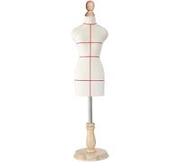 DZYHFCO Mannequin J-Manikins Small Tailor Dummy Female, Mini Doll Dress Form Display Dressmakers Manikins Decoration(Beige,43832)