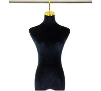 DZYHFCO Mannequin Torso Female, Half Body Dress Form For Wedding/Sewing Display, Dresses Tailors Dummy Manikin(Black)