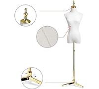 DZYHFCO Professional Female Tailors Dummy Mannequin Dressmakers Torso Display Bust Body Model Props Clothing Store Cabinet(S)