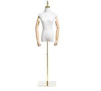 DZYHFCO Professional Female Tailors Dummy Mannequin Dressmakers Torso Display Bust Body Model Props Clothing Store(M)