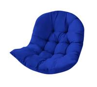DZZTHSH Swing Chair Cushion For Garden Patio Rattan Swing Chair, Egg Shaped Hammock Chair Cushion For Outdoor/Indoor Furniture Decoration(Not Include The Wicker Chair, Only Cushion)