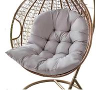 DZZTHSH Swing Chair Cushion For Garden Patio Rattan Swing Chair, Egg Shaped Hammock Chair Cushion For Outdoor/Indoor Furniture Decoration(Not Include The Wicker Chair, Only Cushion)