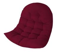 DZZTHSH Swing Chair Cushion For Garden Patio Rattan Swing Chair, Egg Shaped Hammock Chair Cushion For Outdoor/Indoor Furniture Decoration(Not Include The Wicker Chair, Only Cushion)