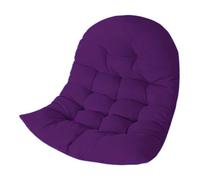 DZZTHSH Swing Chair Cushion For Garden Patio Rattan Swing Chair, Egg Shaped Hammock Chair Cushion For Outdoor/Indoor Furniture Decoration(Not Include The Wicker Chair, Only Cushion)