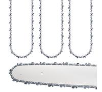 E-00240 16" Chainsaw Chain Replacement for Makita 18V 36V LXT Chainsaw | 56 Drive Links,3/8" LP Pitch,0.043"Gauge, 3 Pack 16 Inch Saw Chain Fit for Makita XCU02,XCU03,XCU04,UC3551A,UC4051A