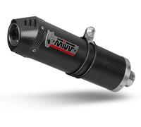 Mivv Approved Exhaust Muffler Oval Carbon Carbon Cap BENELLI TRK 502 2017 > 2023