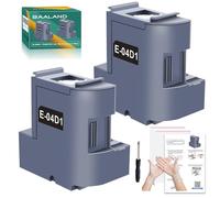 E-04D1 Ink Maintenance Box Replacement for Epson ET-15000 ET-4750 ET-4850 ET-3760 ET-4760 ET-3850 ET-3750 ET-3710 ET-3830 WF-2860 Printer(E-T04D100/ EWMB1/E-04D1 Waste Ink Tank)