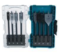 Makita E-08698 Flat Bit Set 12 - 32mm (8 Piece)