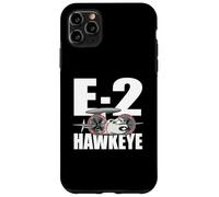 E-2 Hawkeye Tactical Airborne Early Warning Aircraft Cartoon Case for iPhone 11 Pro Max