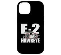 E-2 Hawkeye Tactical Airborne Early Warning Aircraft Cartoon Case for iPhone 14