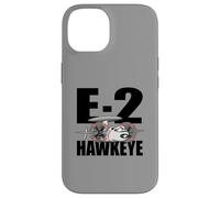E-2 Hawkeye Tactical Airborne Early Warning Aircraft Cartoon Case for iPhone 14